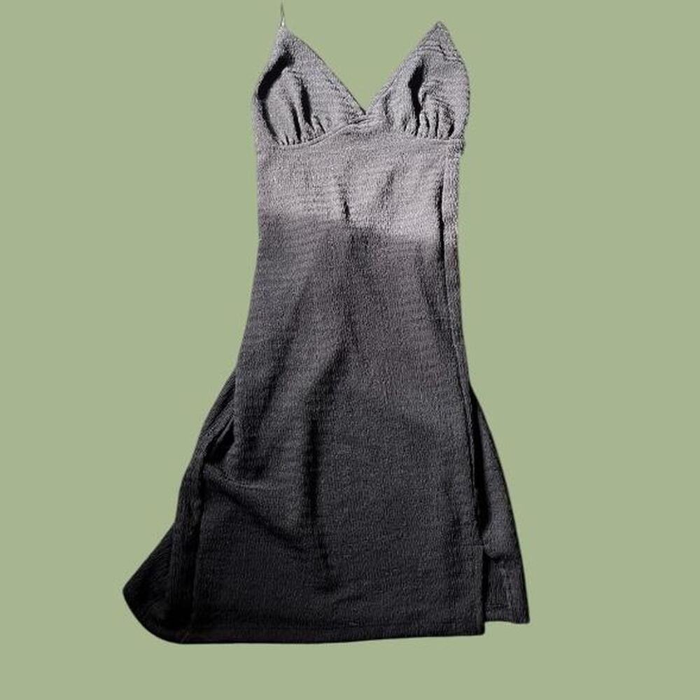 Hm divided black mini body con